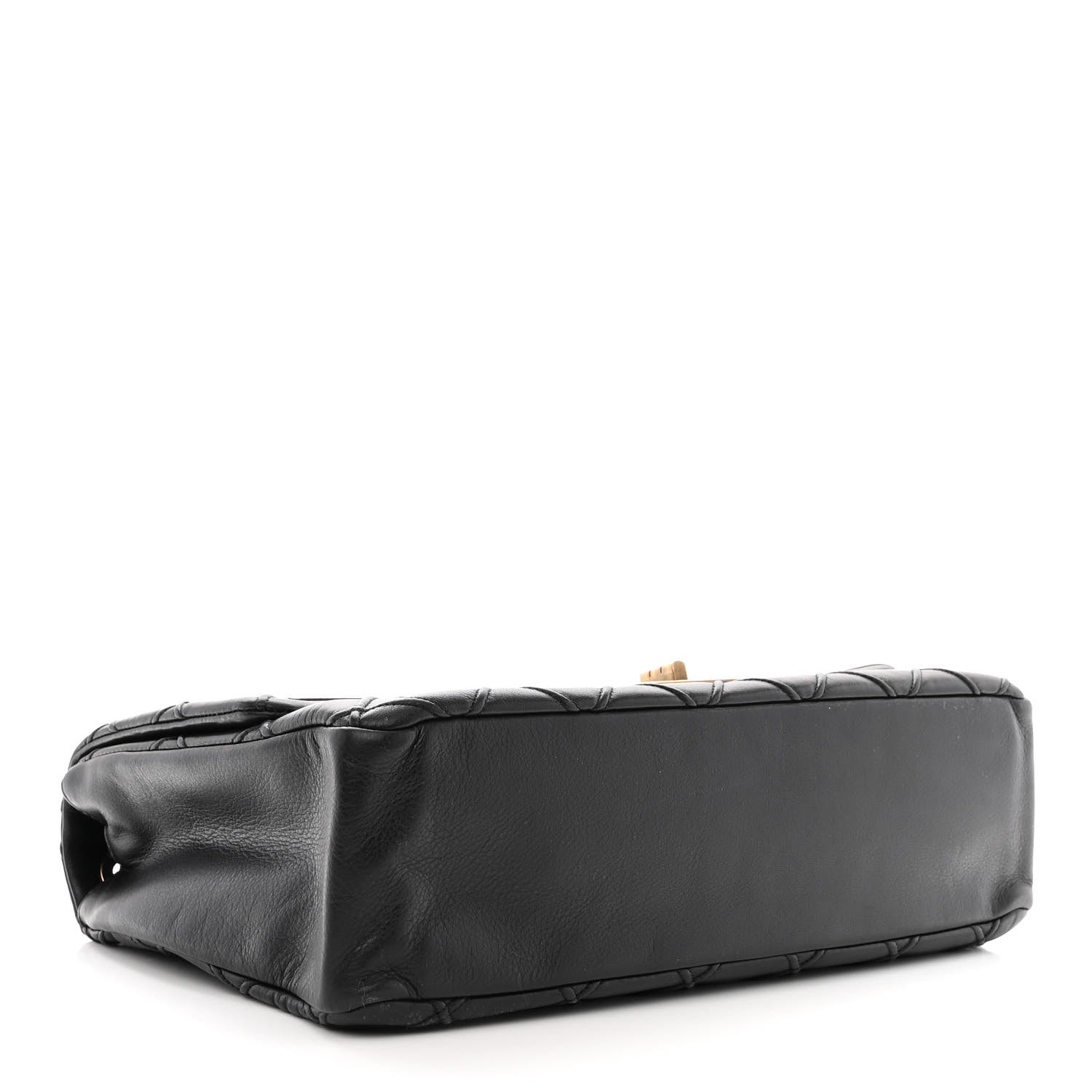 Chanel Calfskin Diamond Debossed Large Cosmos Flap Black 4 of 10