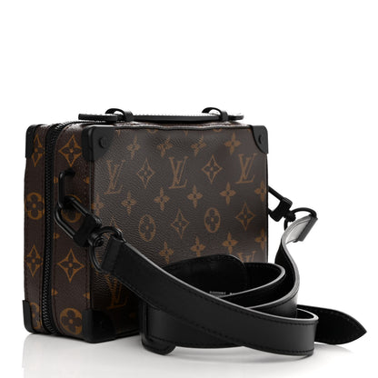 Louis Vuitton Monogram Macassar Handle Soft Trunk Black 3 of 9