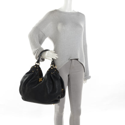 Louis Vuitton Mahina L Black 2 of 7