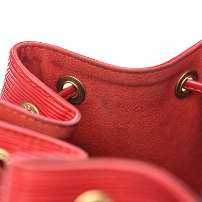 Louis Vuitton Epi Petit Noe Castillan Red 9 of 12