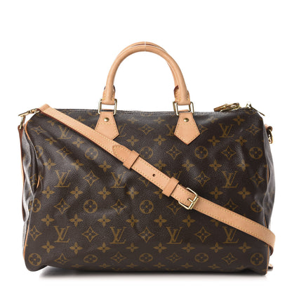 Louis Vuitton Monogram Speedy Bandouliere 35 1 of 12