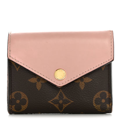 Louis Vuitton Monogram Zoe Wallet Rose Ballerine 1 of 11