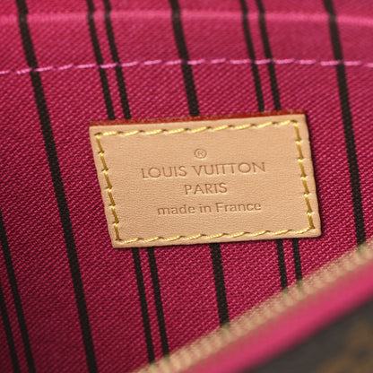 Louis Vuitton Monogram Neverfull MM GM Pochette Pivoine 6 of 6