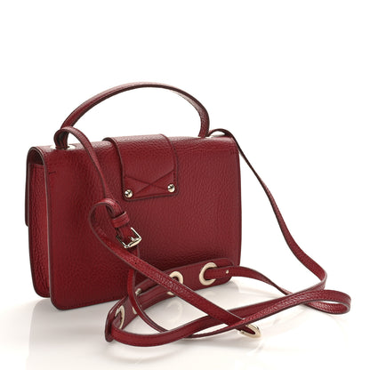 Jimmy Choo Grainy Pebbled Calfskin Rebel Crossbody Bag Pomerol 3 of 8