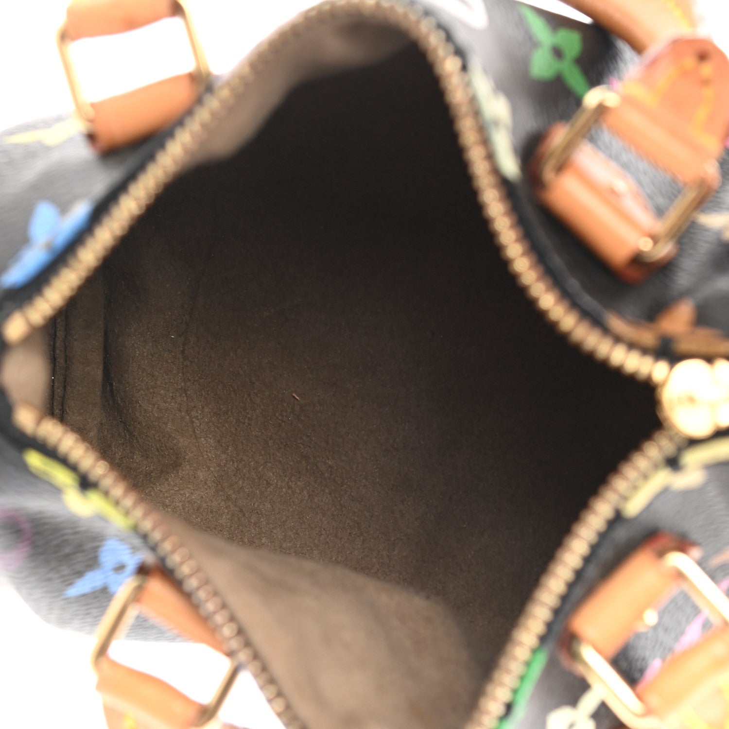 Louis Vuitton Monogram Multicolor Mini Sac HL Speedy Black 4 of 12
