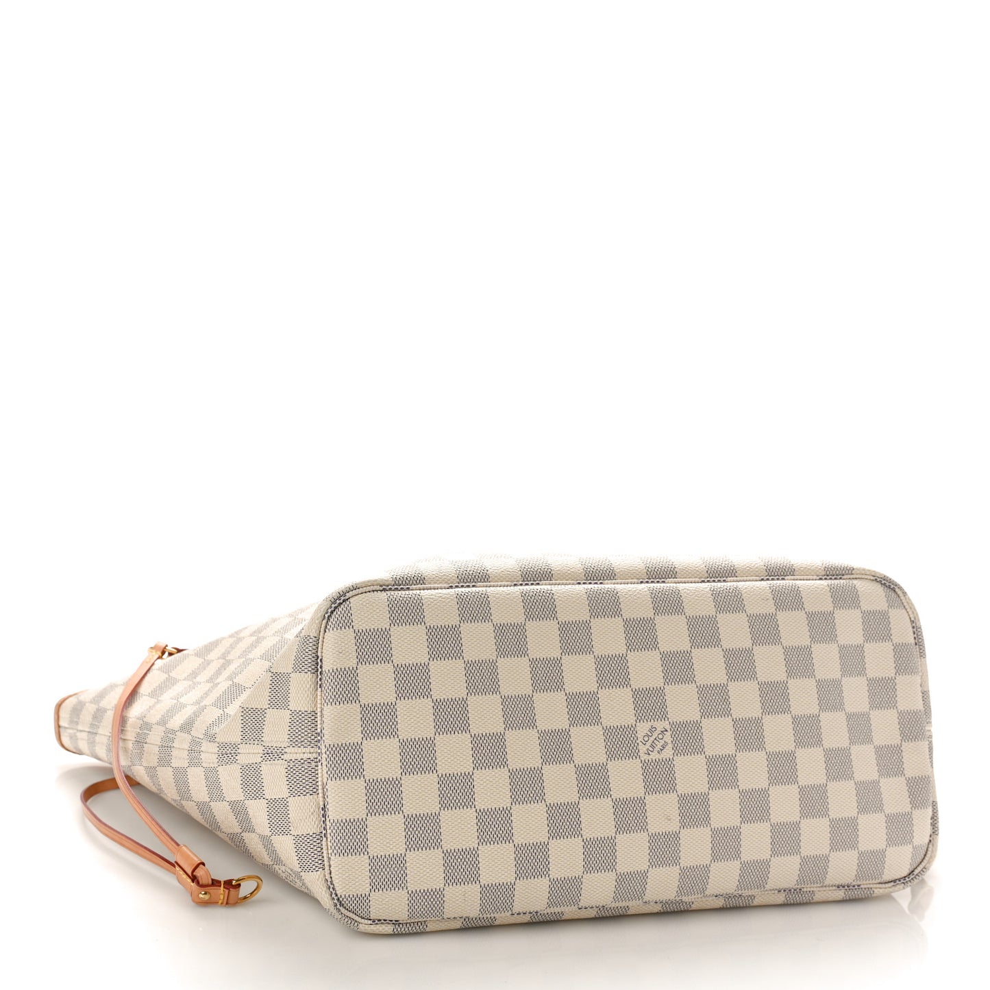 Damier Azur Neo Neverfull MM Rose Ballerine