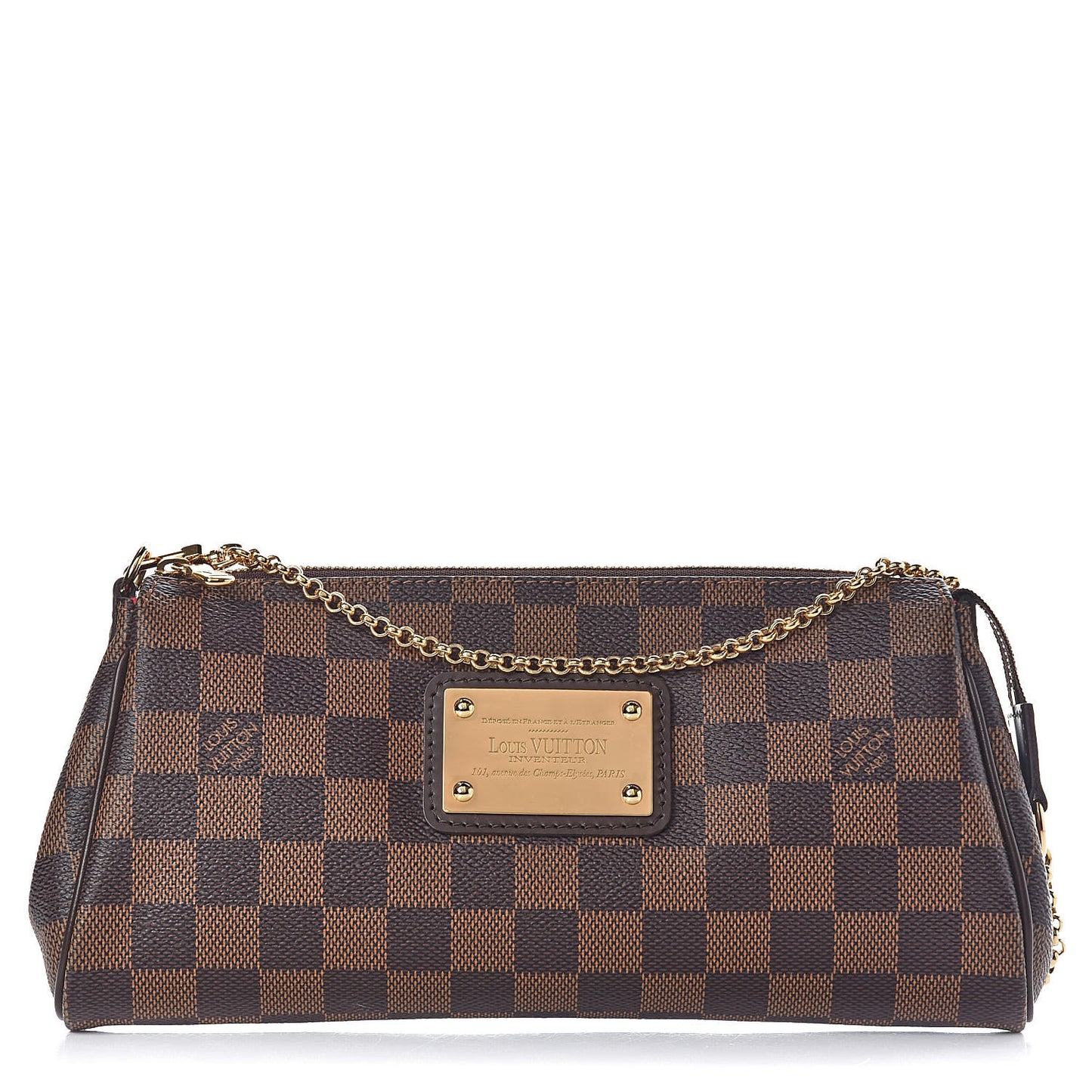 Damier Ebene Eva Clutch