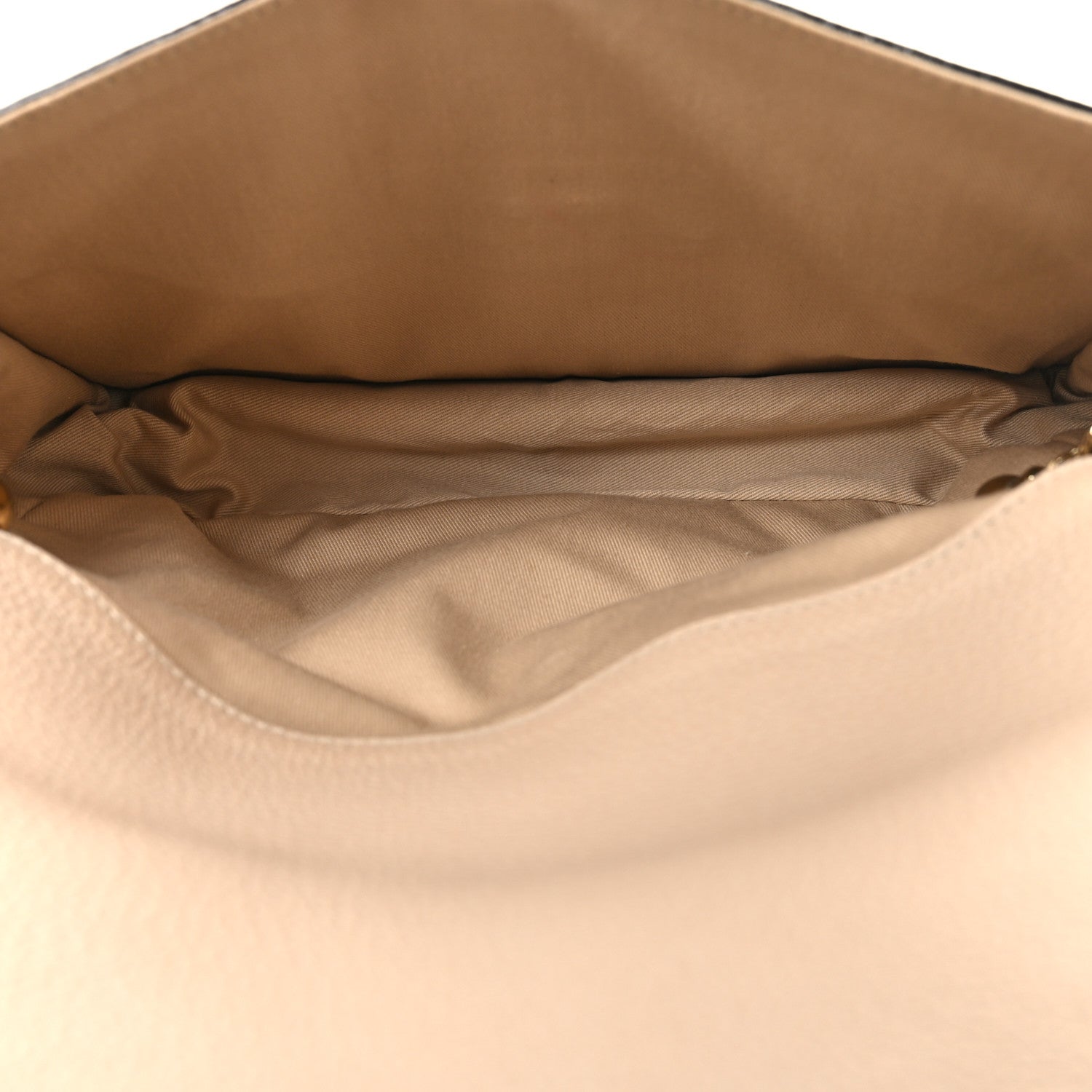 Chloe Grained Calfskin Medium Sally Flap Bag Cream 7 of 13