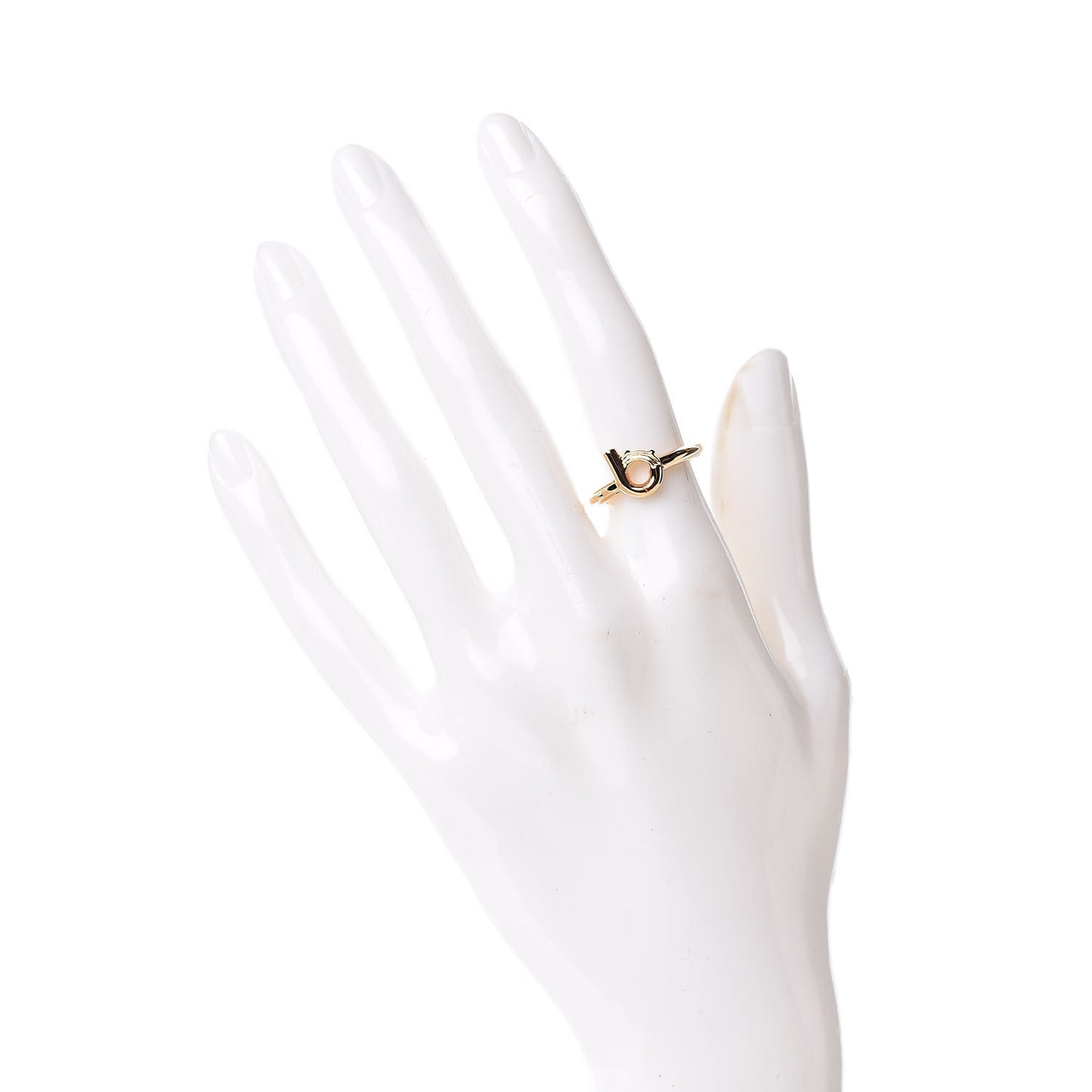LV And Me Letter B Ring S Gold