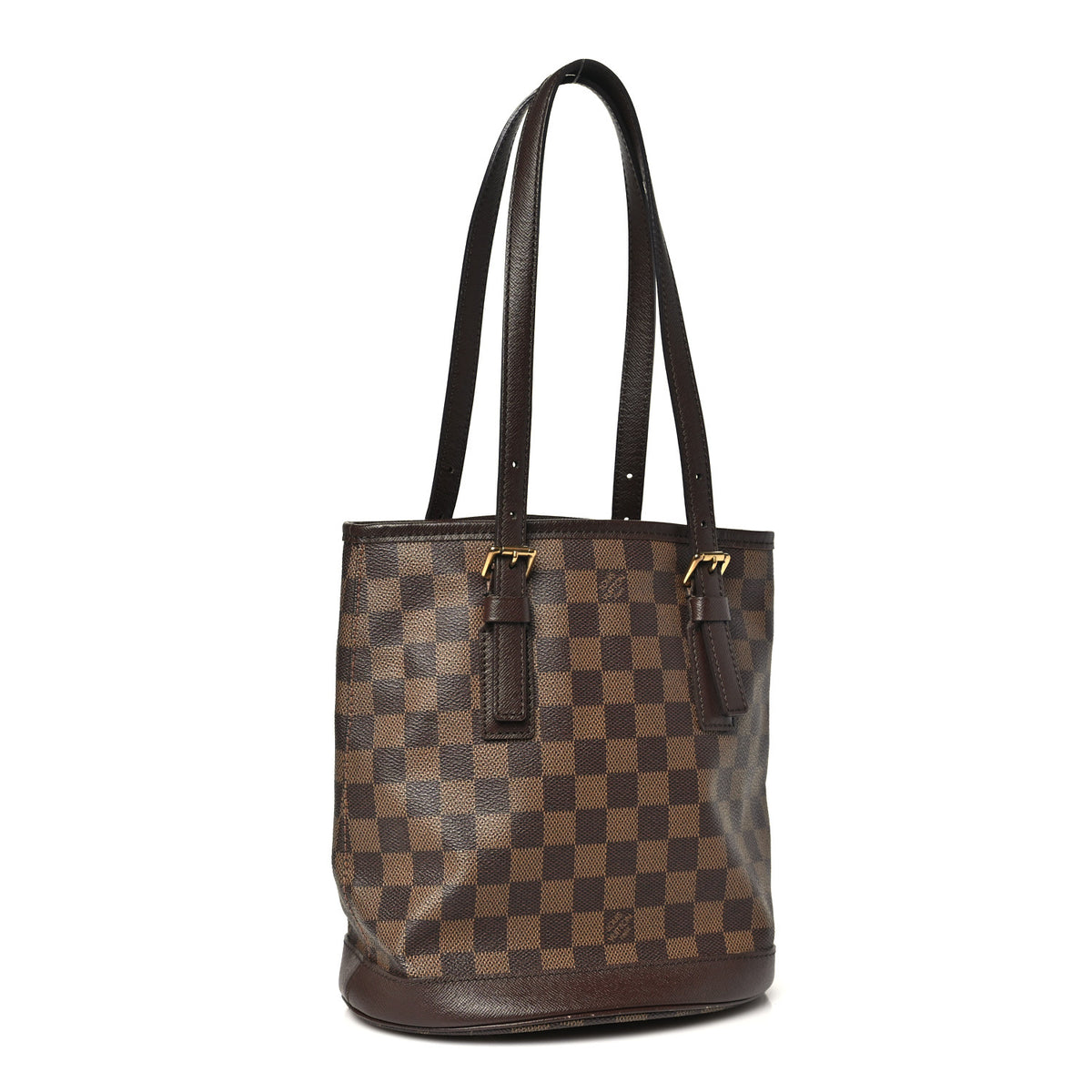 Louis Vuitton Damier Ebene Marais Bucket 23 3 of 9