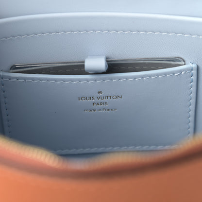 Louis Vuitton Taurillon Twist One Handle PM Caramel 6 of 9