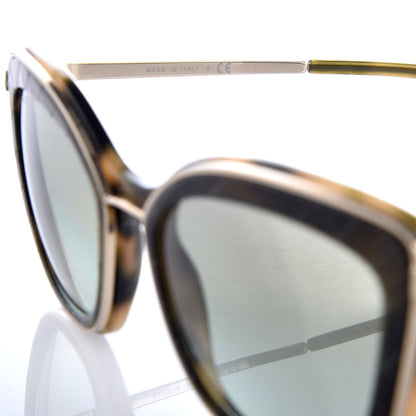 Chanel Acetate Quilted Metal Butterfly Sunglasses 4238-A Brown 6 of 8