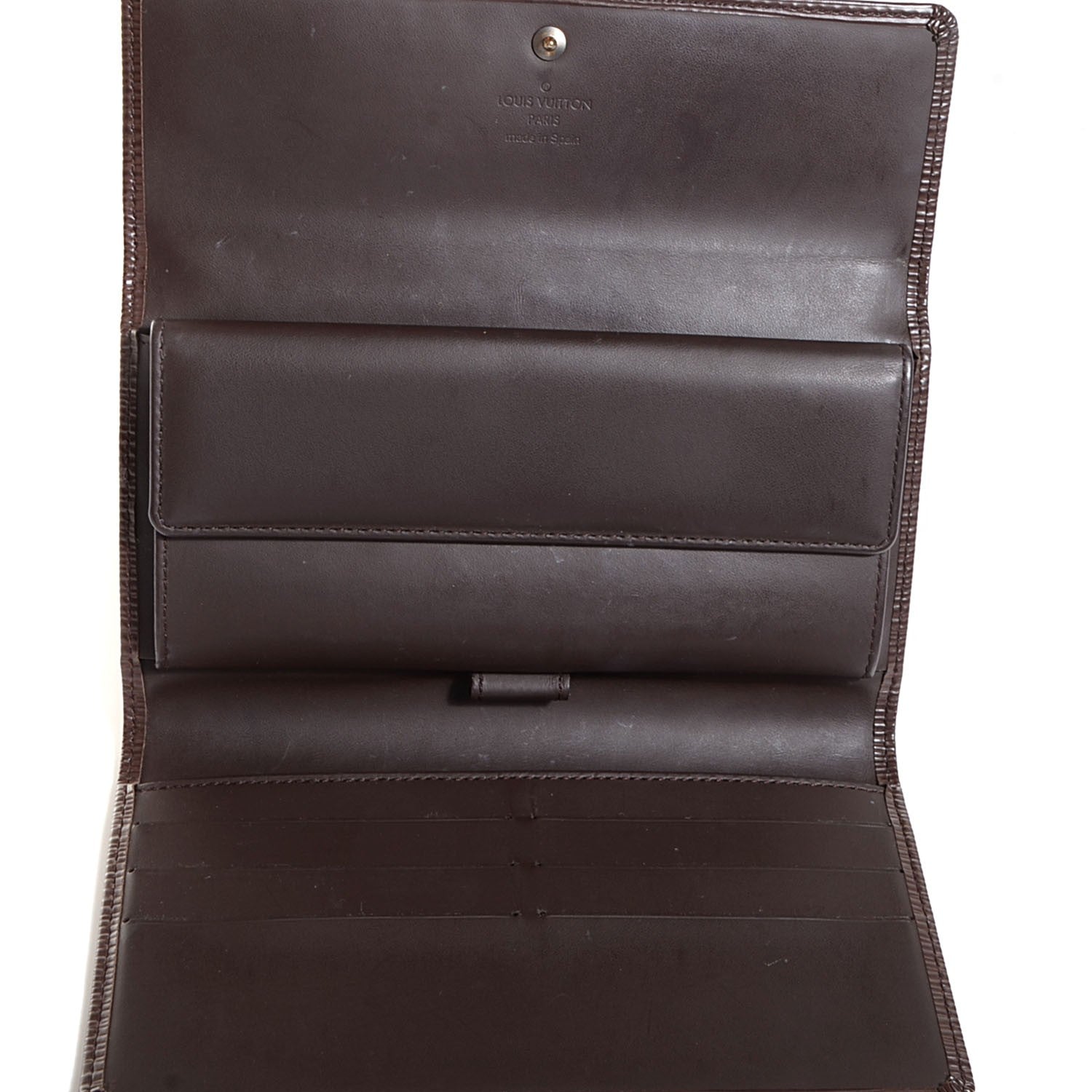 Louis Vuitton Epi Porte Tresor International Wallet Moka 6 of 8