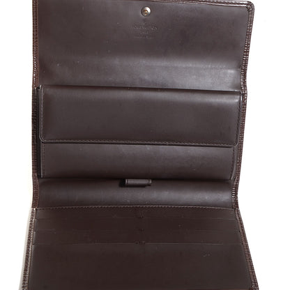 Louis Vuitton Epi Porte Tresor International Wallet Moka 6 of 8