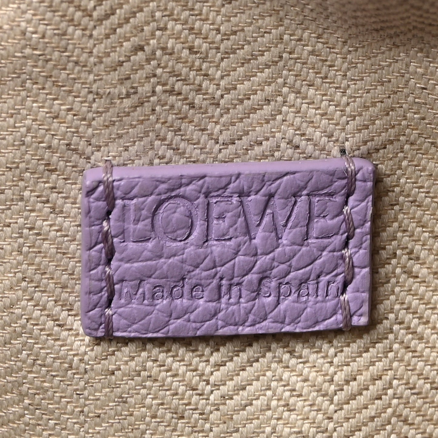Calfskin Mini Puzzle Bag Light Mauve