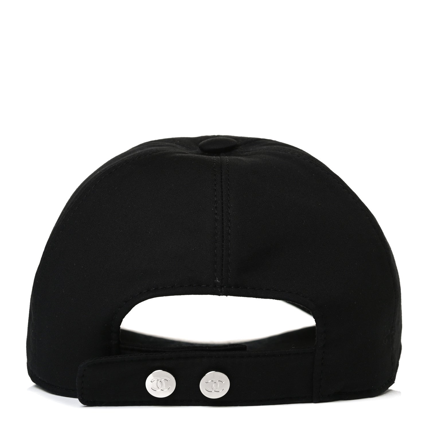 Chanel Cotton CC Cap Hat Black 5 of 7