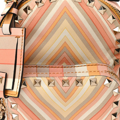 Valentino Garavani Vitello Native Couture 1975 Mini Rockstud Backpack Multicolor 7 of 9