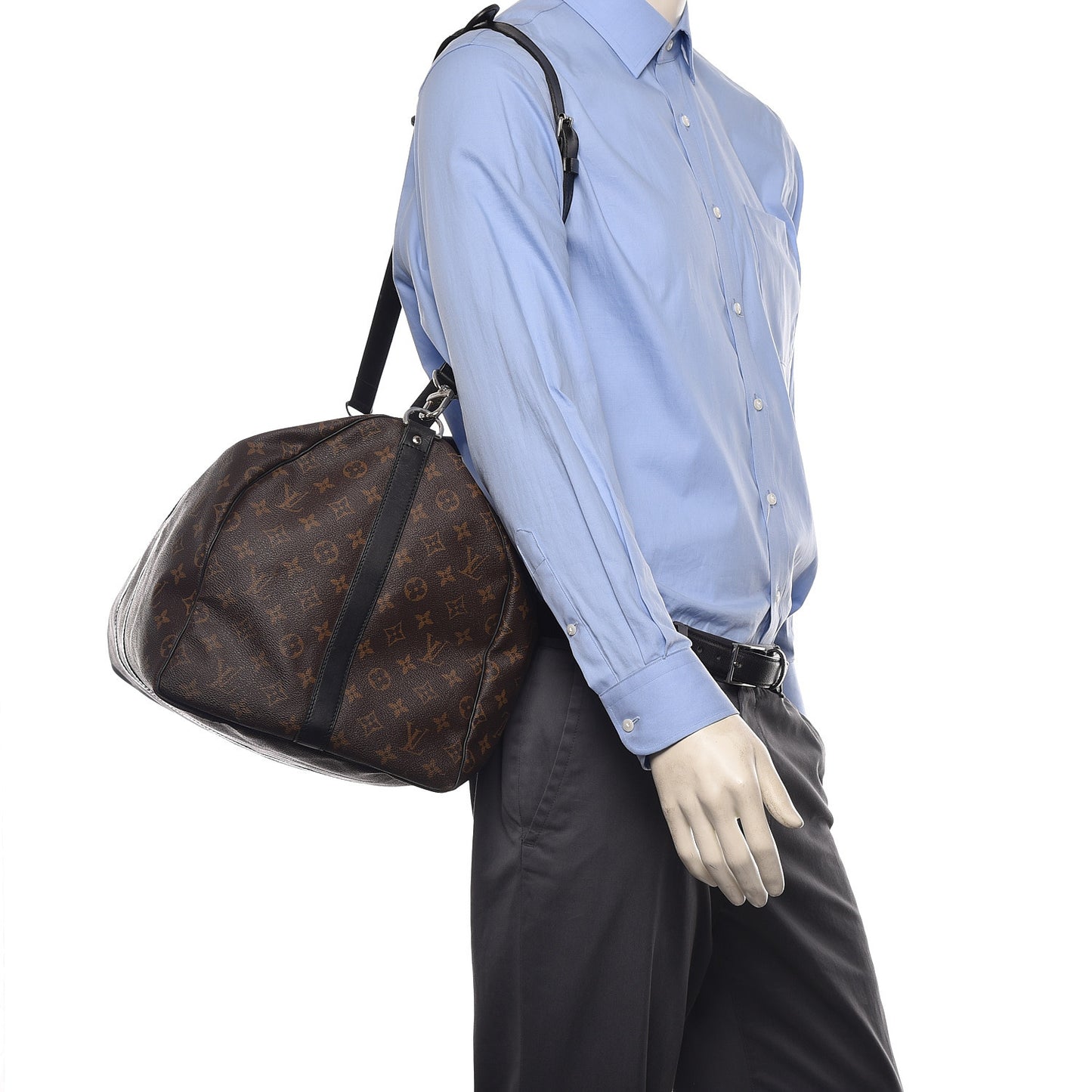 Monogram Macassar Keepall Bandouliere 55