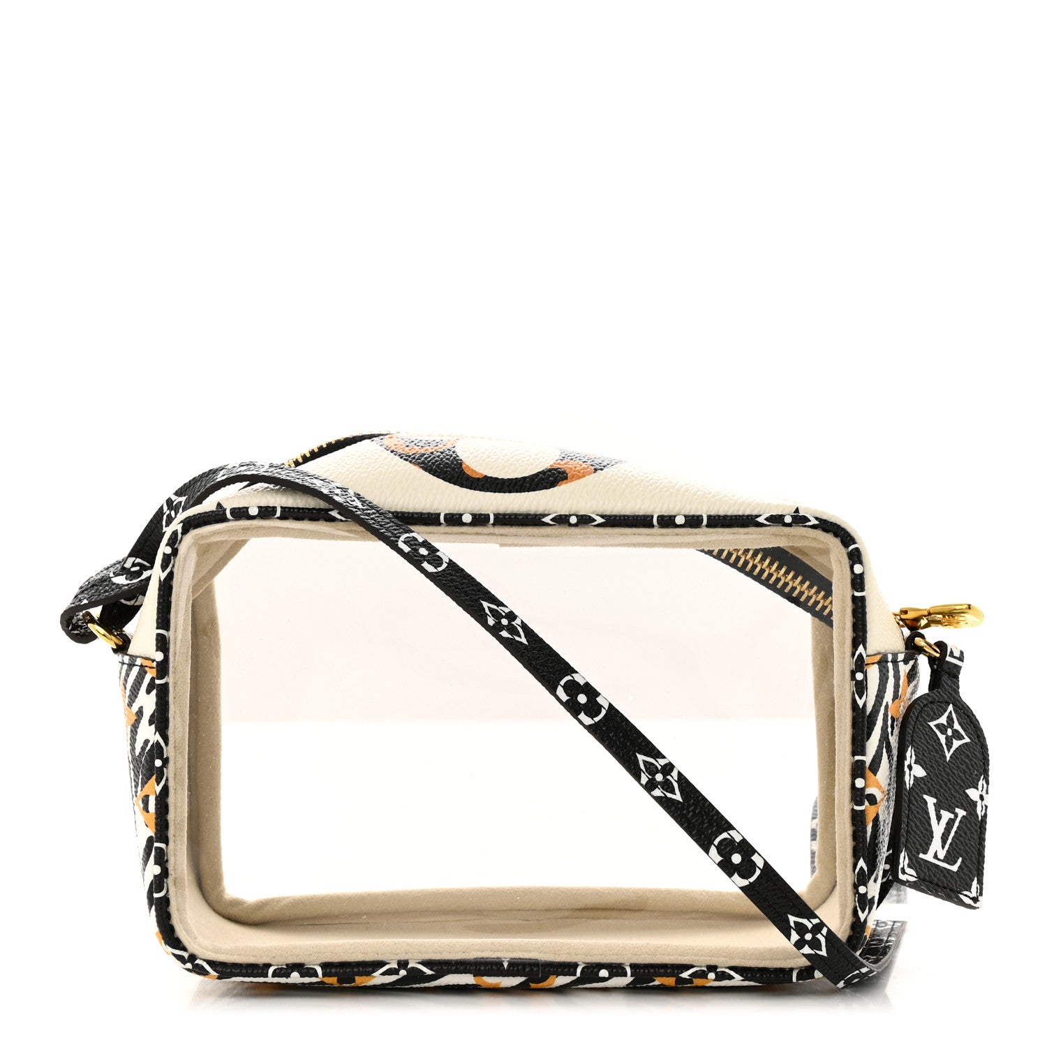 Louis Vuitton Monogram Giant Jungle Beach Pouch Ivory 1 of 10