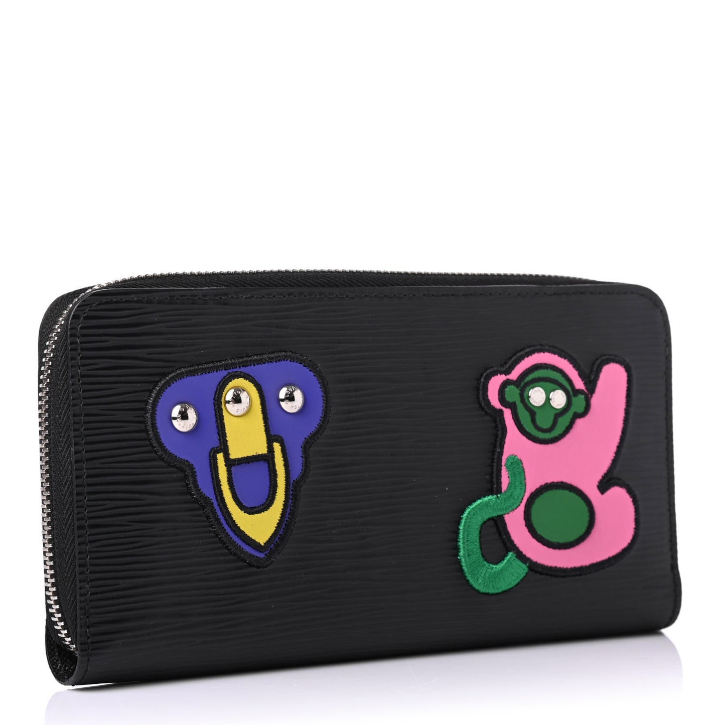 Epi LV Stories Zippy Wallet Black