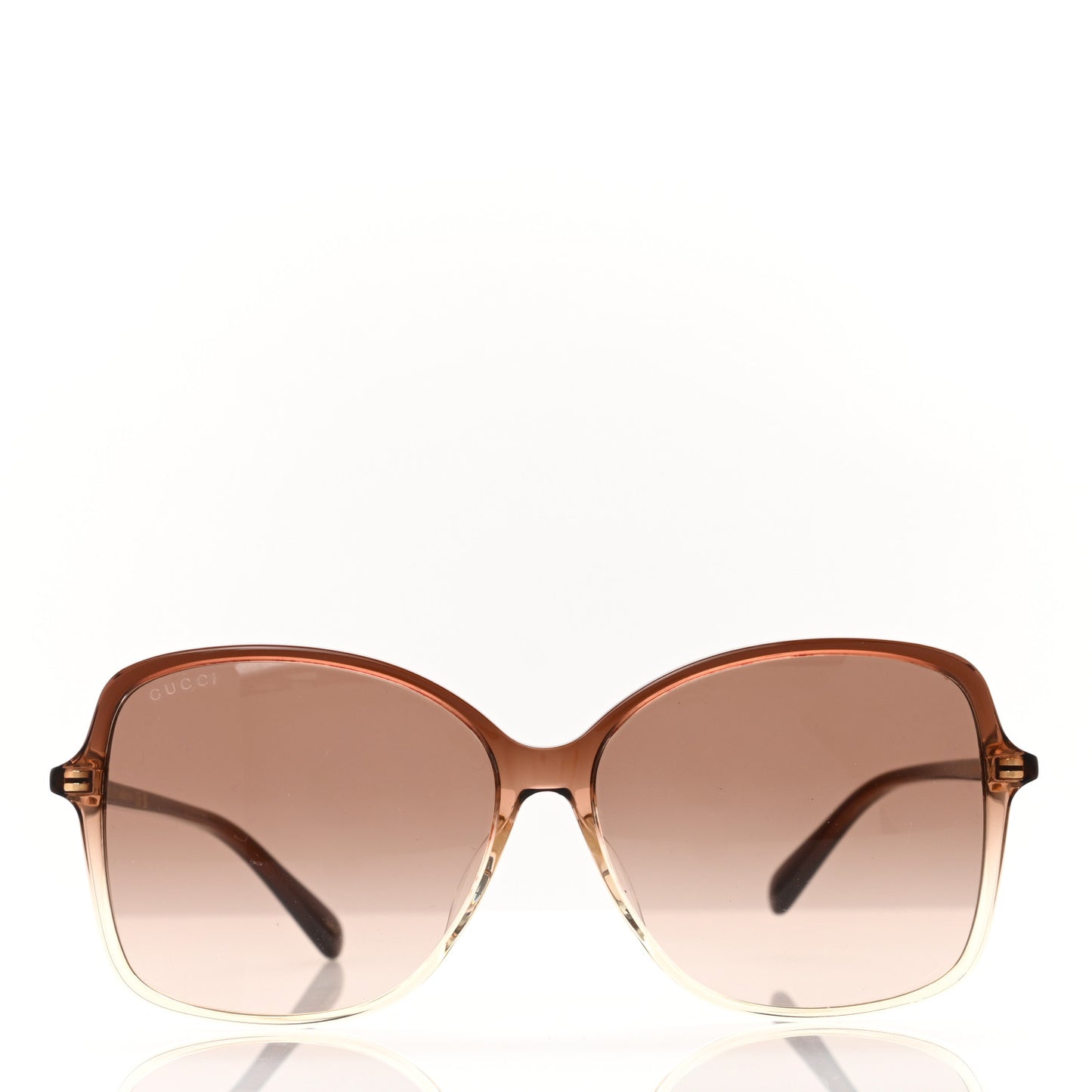 Acetate Oversize Round Frame Sunglasses GG0546SK Tortoise