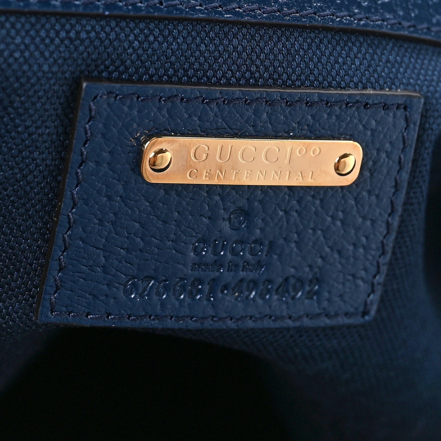 GG Supreme Kaleidoscope Calfskin Script Logo Gucci 100 Tote Bag Blue Orange Multicolor Blue Agata