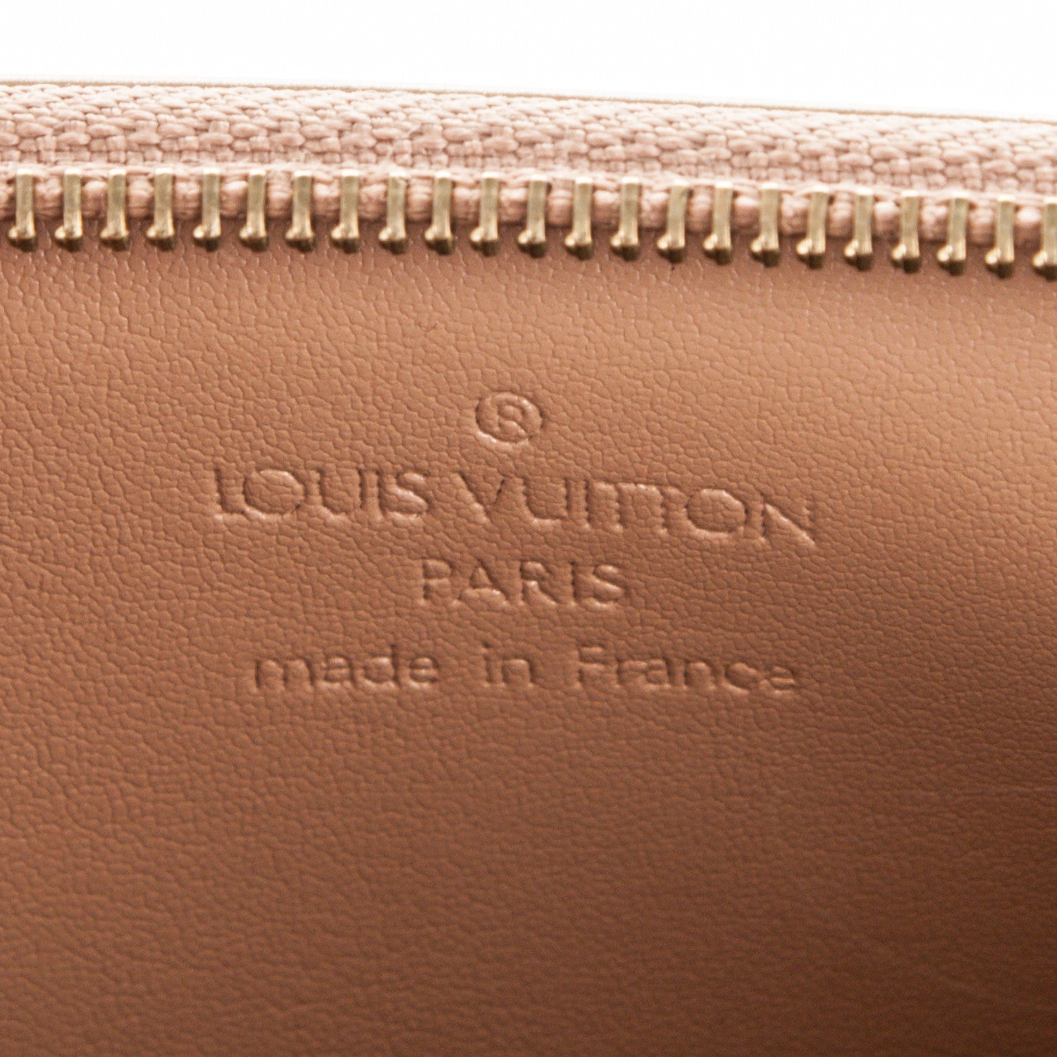 Louis Vuitton Vernis Lexington Pochette Noisette 6 of 6