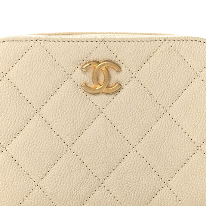 Chanel Caviar Quilted Waist Bag White 8 of 11