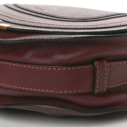 Chloe Calfskin Medium Marcie Round Crossbody Bag Dark Velvet 9 of 9