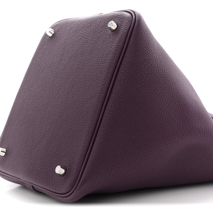 Hermes Taurillon Clemence Picotin Lock 22 MM Anemone 10 of 11