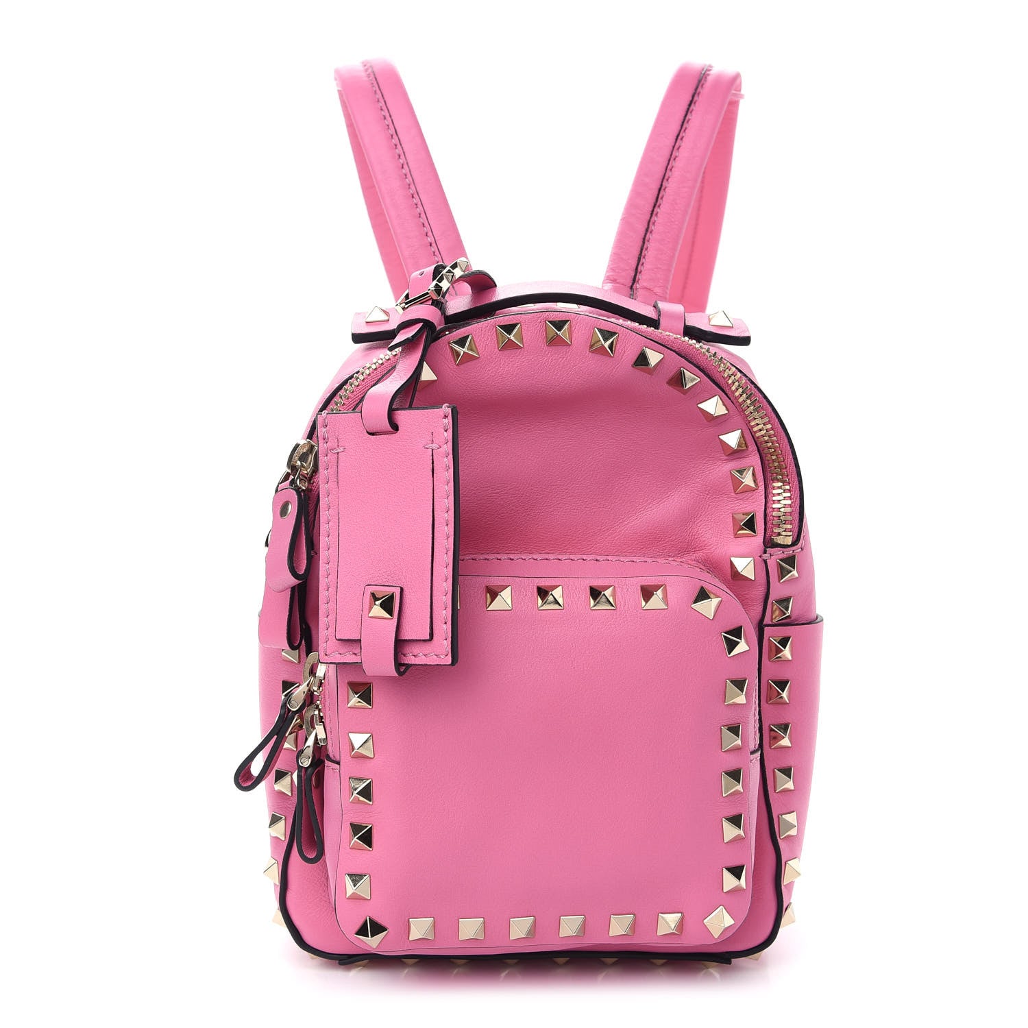 Valentino Garavani Calfskin Mini Rockstud Backpack Ninphea 1 of 7