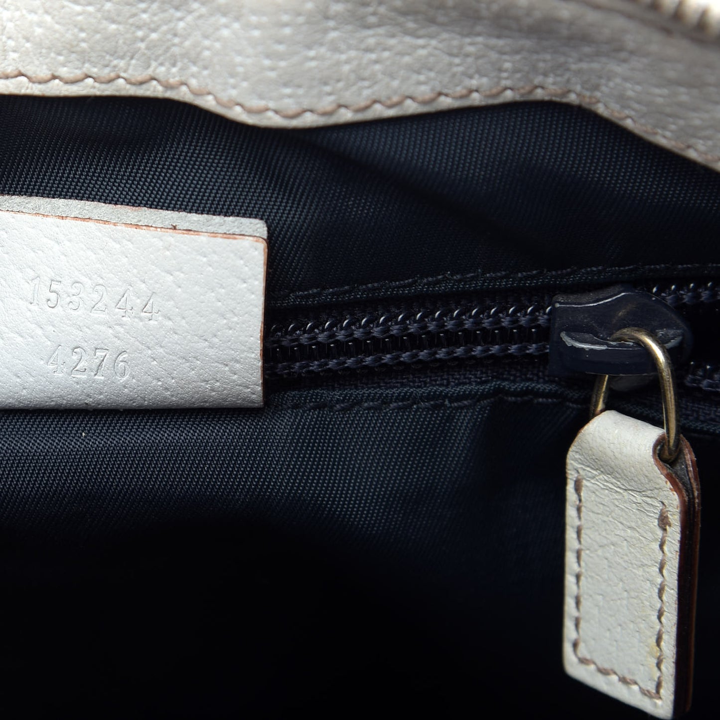 GG Plus Web Messenger Bag White