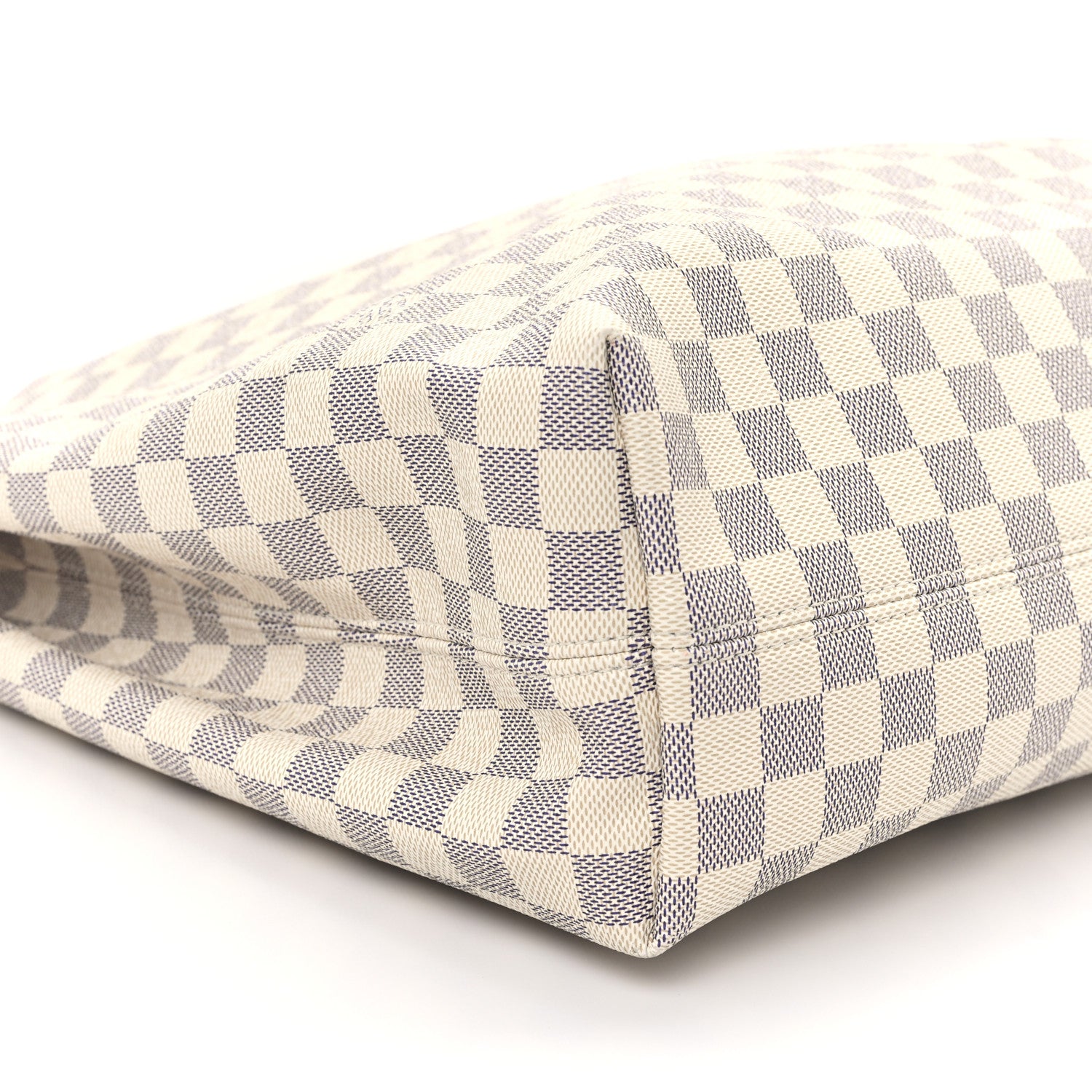 Louis Vuitton Damier Azur Graceful MM Rose Ballerine 8 of 11