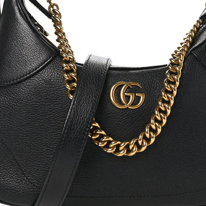 Gucci Goatskin Small Aphrodite Shoulder Bag Black 8 of 10