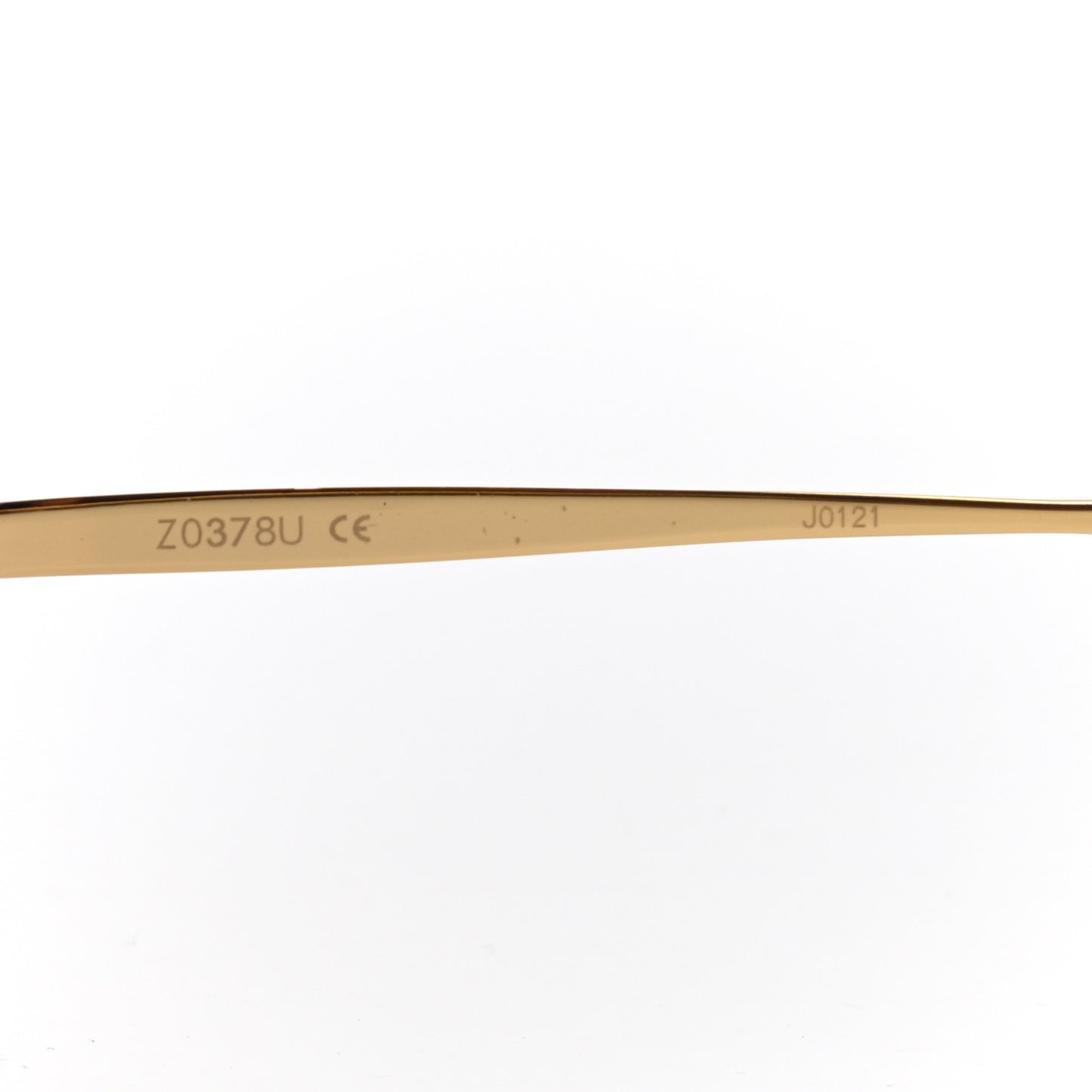 Metal Mimosa Sunglasses Z0378U Gold