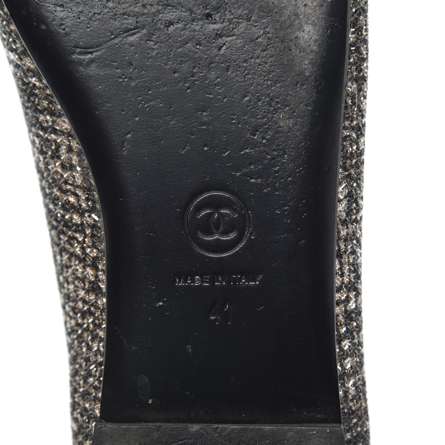 Fantasy Tweed CC Mocassin Loafers 41 Pink Black