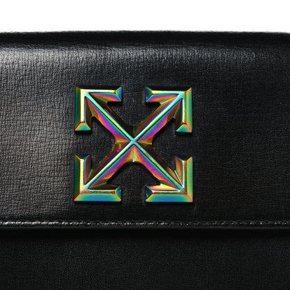 Off-White Calfskin Jitney 0.7 Belt Bag Crossbody Black 7 of 10