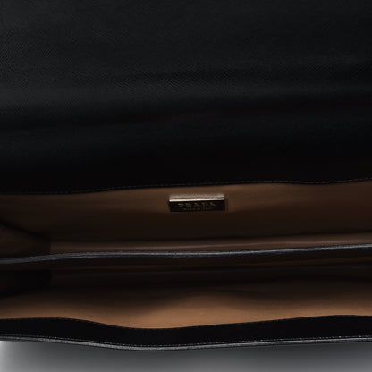 Prada Saffiano Briefcase Black 4 of 6