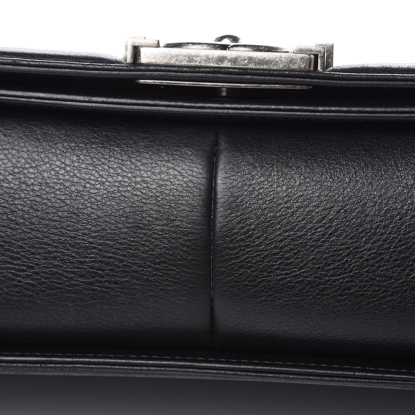 Lambskin Quilted New Medium Boy Flap Black