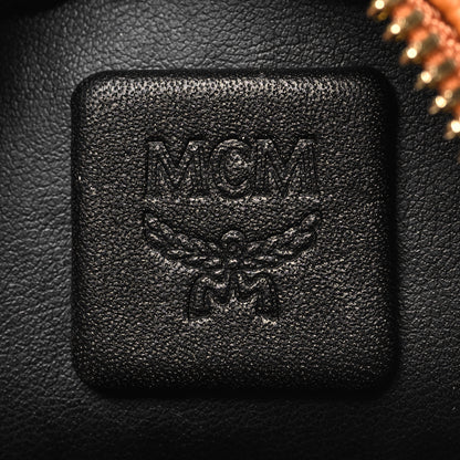 MCM Visetos Side Stud X-Mini Stark Backpack Cognac 6 of 9