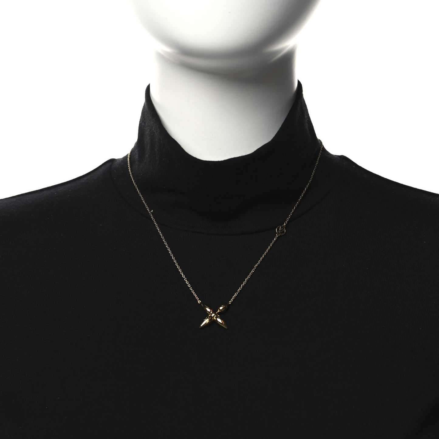 Metal Louisette Necklace Gold