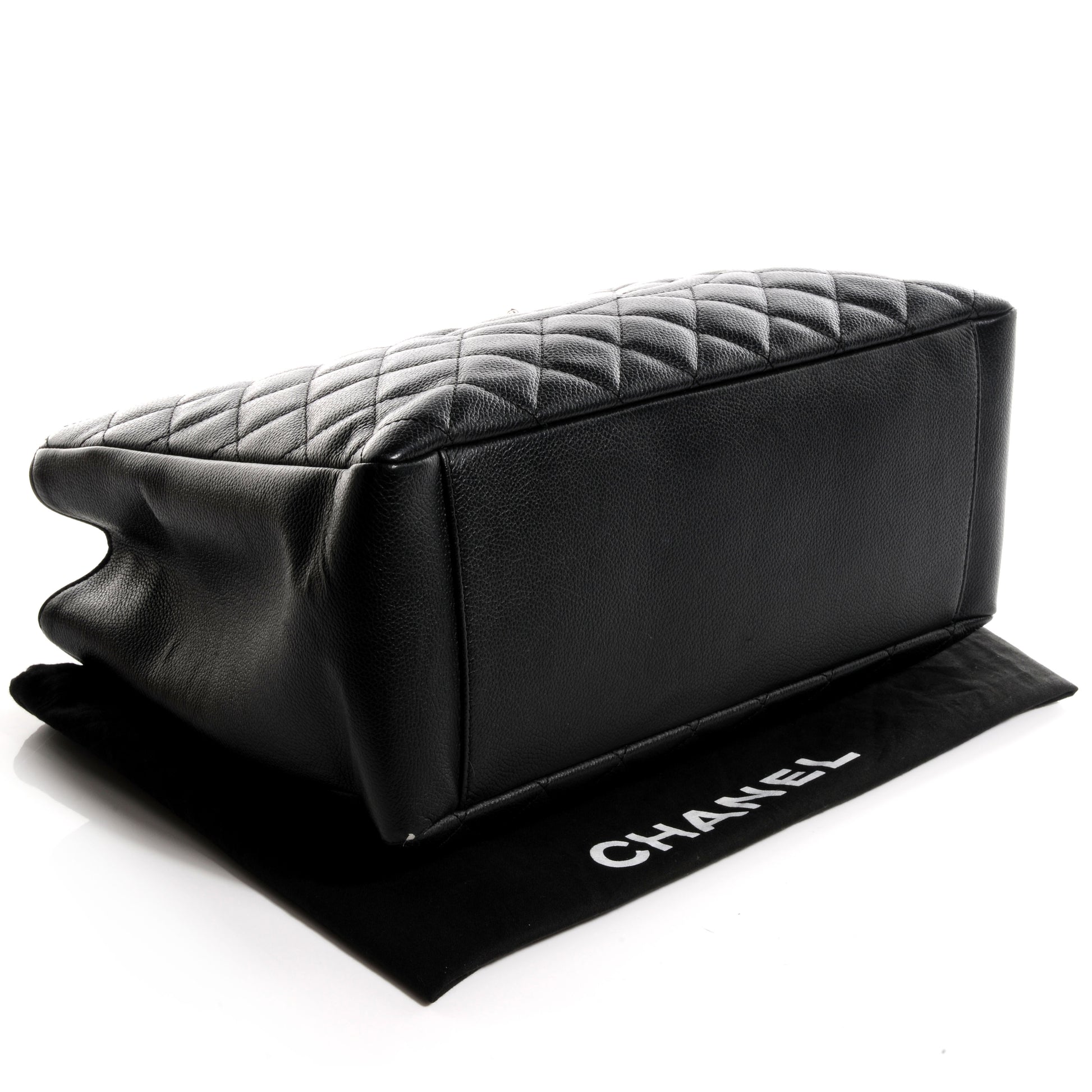 Chanel Caviar Grand Shopping Tote GST Black 4 of 9