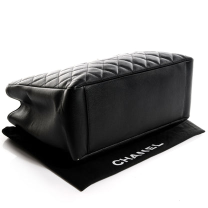 Chanel Caviar Grand Shopping Tote GST Black 4 of 9