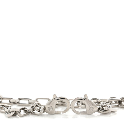 Louis Vuitton Metal Dauphine Chain Long Shoulder Strap Silver 3 of 3