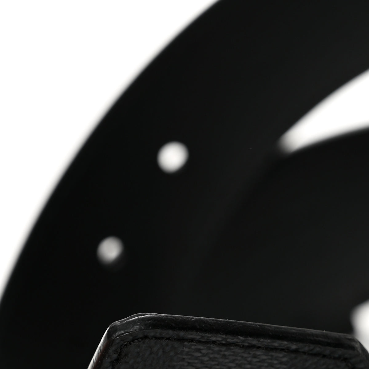 Louis Vuitton Calfskin Damier Graphite 40mm LV Initiales Reversible Belt 100 40 8 of 9