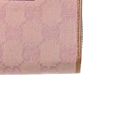 Gucci Monogram Zip Wallet Pink 8 of 9