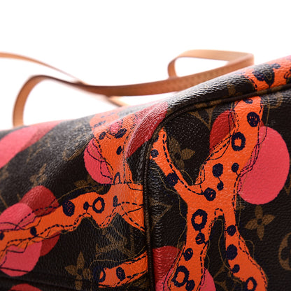 Louis Vuitton Monogram Ramages Neverfull MM 11 of 12