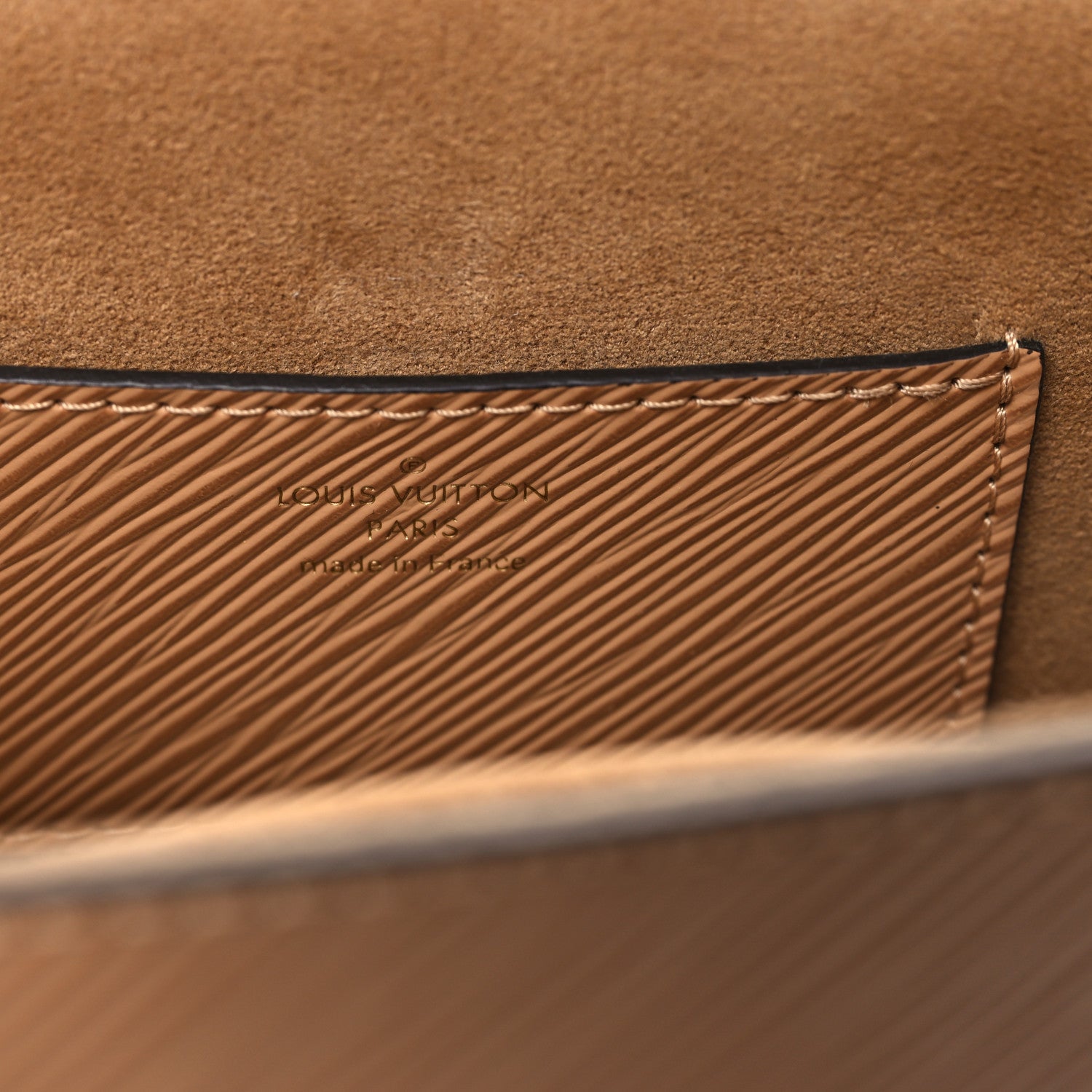 Louis Vuitton Epi Twist Shoulder Bag MM Camel 7 of 10