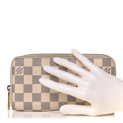 Louis Vuitton Damier Azur Zippy Wallet 2 of 20