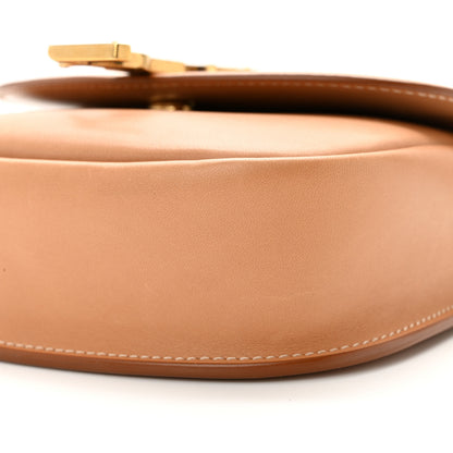 Saint Laurent Smooth Calfskin Cotton Canvas Small Kaia Satchel Natural Beige 10 of 12